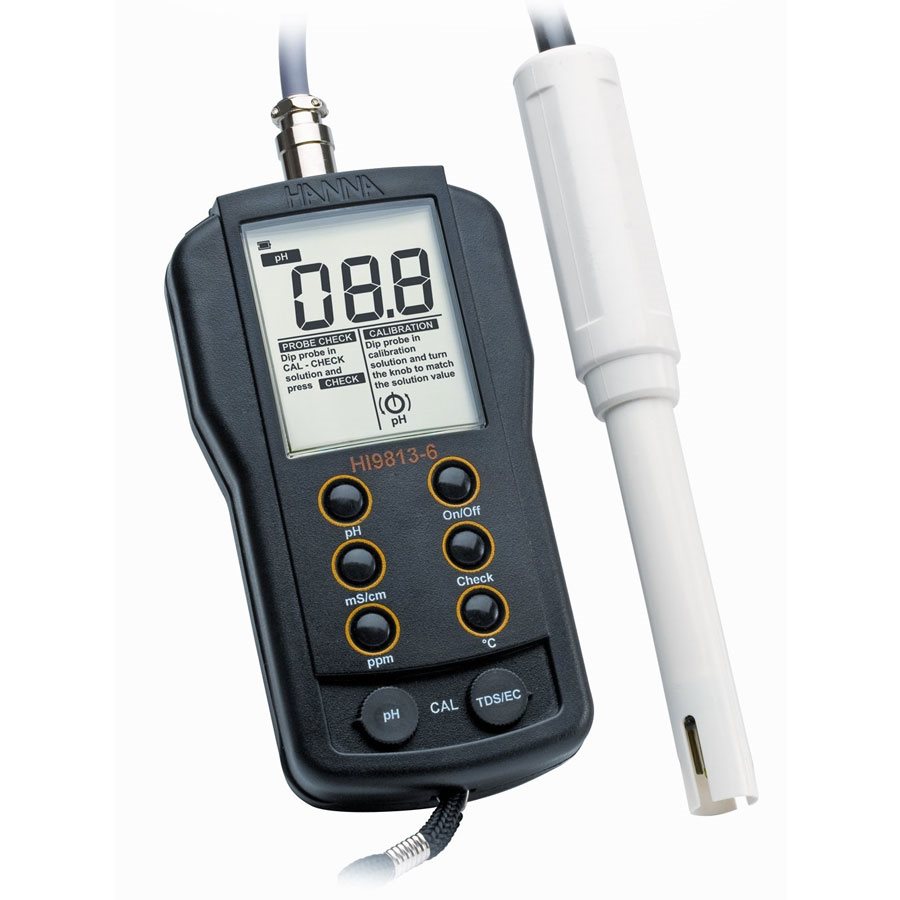 HI 9813-5 Analyseur PH/EC/SDT/T° (Sonde HI 1285-5)