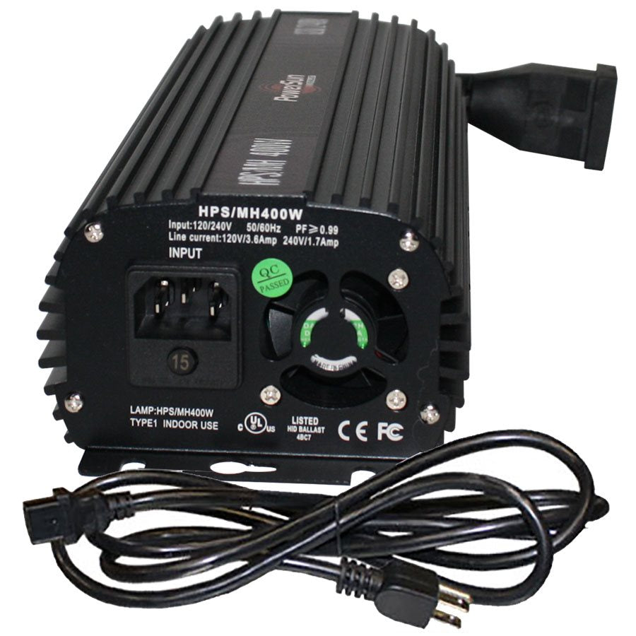 E-ballast ventilé 400W HPS/MH 120/240V